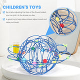 7PCS Mandala Flower Magic Loops Wire Fidget Toy Flexible Basket Soft Magical Toys For Adults Kids