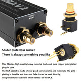 PRO AV2 2CH HiFi Ground Loop Filter RCA Noise Isolator Audio Signal Reducer