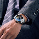 GUANQIN Men's Military Watch High Quality Automatic Mechanical Bracelet Stainless Steel Sapphire Automatic Mechanical Movement