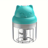 1pc, Electric Vegetable Chopper, Multi Functional Garlic Masher, Wireless Electric Garlic Masher, Garlic Mash Food Supplement
