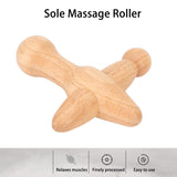 Trigger Point Massager Wood Shaped Boost Metabolism Lymphatic Drainage Relaxes Muscles Wooden Massage Tool