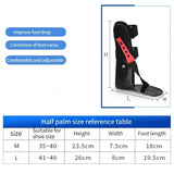 Adjustable Droop Splint Varus Ankle Support Training Device Hemiplegic Foot Rest Valgus Bracket Orthosis With Air Bag