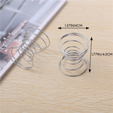 6 Pieces Stand Airplant Container Tillandsia Holder Stainless Steel Plant Display Racks Air Base