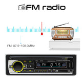 JSD-520 Car Radio In Dash 1 Din Tape Recorder MP3 Player FM Audio Stereo USB/SD AUX Input ISO Port Bluetooth Autoradio
