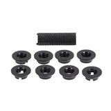 1Pcs for FUTABA Remote Control JR / Gear Toggle Switch Accessories 8Pcs Aluminum Alloy Nut Black