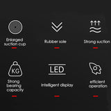 Electric Suction Cup - 200KG Load, 8in/9in Heavy Duty for Granite, Ceramic Tile & Glass Lifting. Type C Charging.