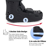 Adjustable Medical Short Boot-Air Cam Walker Fracture Boot-For Ankle Sprain Orthopedic Rehabilitation Walking Boot Brace