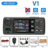 ABBREE AR-2520 25W Mobie Air 108-520MHz Full Band 999 Channels Amateur GPS Car Radio Station with Mic