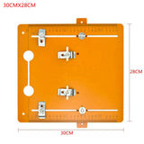 Circular Saw Guide Rail Bottom Plate Adjustable Cutting Machine Bakelite Guide Plate Saw Base Woodworking Workbench Accessories