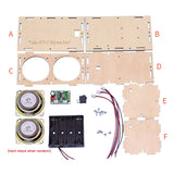 Speaker Science Experiment Electronic Sound Amplifier Builds Your Own Portable Wood Case Bluetooth Speaker Sound