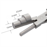 Durable Tool Bending and Loop Wire for Multi-Size Jewelry Pliers Bail Making Plier