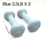 1pair High-density Solid Iron Dumbbell For Women & Men, Home & Outdoor Strength Training Device