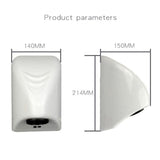 B89B-2X 600W Automatic Hand Dryer Electric Heater Wind Hand Dryer Machine Hotel Bathroom Hand Dryer EU Plug