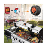 Wireless Bluetooth Electronic Smart Oven Kitchen Food Barbecue Thermometer