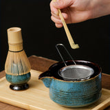 4pcs Bamboo Tea, Wipe Tea Set, Japanese Style Wipe Tea Brush, Baking, Stirring, Brush Tea, Stand Stand Stand