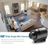 WiFi Mini Camera 1080P Surveillance Wide Angle Detect IP Security IR Night Vision Motion Detection Baby Monitor Hot Sale 2024