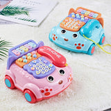 Baby Toys Musical Phone Car Phone, Educational Early Education Baby Simulation Seat Machine Toys