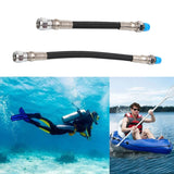 Diving Flexible Braided Hose Black High Pressure Regulator Diving Octopus NEW