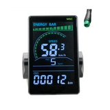 M6C Bike Display Meter 24V-60V E Scooter LCD Panel Color Screen with USB for Mountain Electric Bike(5PIN)