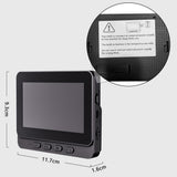 4.3 Inch 2.4G Visual Intercom Doorbell - With Screen, BT Wireless, Smart High-definition, Intelligent, Two-Way