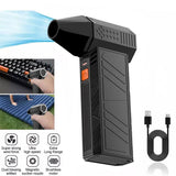 130000 RPM Mini Jet 52m/s Brushless Motor Turbo Violent Rechargeable Industrial Duct Fan Handheld Car Wash Dryer