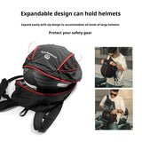 OFFBONDAGE Motorcycle Helmet Bike Gear Bag Travel Folding Ride Storage Camping Backpack