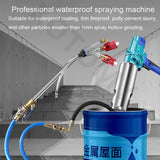 Multifunctional hine Portable Polyurethane Putty Coating Sprayer Waterproof Paint Spraying 220V 1500W