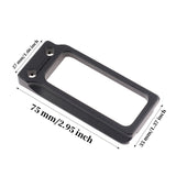 Vertical Handle Quick Mounting Plate for Panasonic GH6 Camera Stabilizer Vertical Racquet Tripod