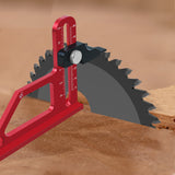 Woodworking TableSaw Depth 0-60mm Adjustable Metric Inch Router Table Height Measuring Ruler Aluminum Alloy Measure Gauge