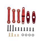 Aluminum Ball Bearing Crank Steering Assembly Link Set for TT02 TT-02 TT-02D 1/10 RC Drift Car Parts,2