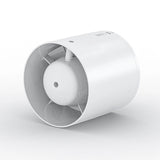 4 Inch Ine Duct Fan Air Ventilator Pipe Ventilation Exhaust Mini Bathroom Toilet Wall Extractor