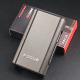 CRUSHER Automatic Case Ejection Holder Male Gadgets Windprooluminium Alloy Boxes Fashion Cigarette Box