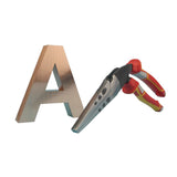 Handle Welding Pipe Plier Chrome Vanadium Alloy Steel Special Tools Crooked Handle Corner Pliers Bending Pliers