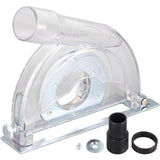 Extractor Cutting Guard Suitable For 4-5" Diameter Angle Grinder And 3"/4"/5" Saw Blades Transparent Grinding Dust Cover