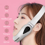 Home Micro-current Face Thin V-shaped Facial Slimming Instrument Rejuvenation Lifting Infrared Vibration Massage Thin Instrument