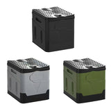 Portable Outdoor Folding Toilet - Strong Bearing Capacity, Reusable Trash Can, Self-driving Travel Supplies