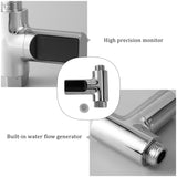 LED Display Thermometer, Water Flow Self-Generating Electricity Shower Temperature Meter For Baby Care