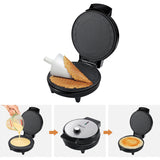 Electric Egg Roll Waffle & Ice-Cone Maker - 1000W, Non-Stick Coating