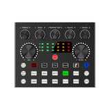 M6 Professional Noise Reduction Mixer Board Lighting Effect Live Sound Card Voice Changer