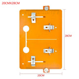 Circular Saw Guide Rail Bottom Plate Adjustable Cutting Machine Bakelite Guide Plate Saw Base Woodworking Workbench Accessories