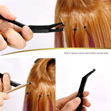 Stainless Steel Extension Tools Microlink Bead Remover Pliers for Hair Extensions