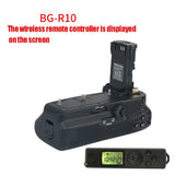 -R10RC-L Handle for R5 R5C R6 SLR Camera Screen Display Wireless Remote Grip