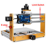 Offe Aluminum Mini CNC Router Engraving 3018 Plus2.0 500W Spindle 5.5W 10W Laser GRBL PCB Milg hine