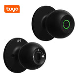 Fingerprint For Bedroom Smart Biometric Door Knob Lock with App Control for Bedrooms Cloakroom Apartments Offices
