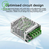DC Controller Controller, 7-70V 30A Adjustable PWM Motor Speed Regulator 12V 24V 36V 48V