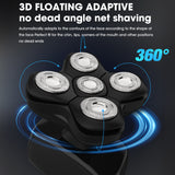 RESUXI Jk-1368 New Graffiti Electric Shaver Magnetic Head Bald Hair Clipper Wireless Charging Men's Razor.