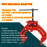 Quick Powerful Pipe Butt Clamp Welding Positioner 110-320MM
