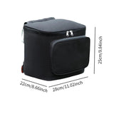 Backrest Waterproof Lightweight Multifunctional Motor Hanging Storage Bag for Cycg Travel Outdoor Riding Phone