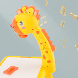 LED Projector Drawing Tablet With Singing Function For Children's Painting Tools Electronics Writing Board Kids Educational Toy