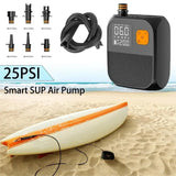 Wireless Air Compressor 80w LED Lighting Tire Iatable Sup Pump for Car Motorcycle Surfing Paddle Board Boat Kayak Tool